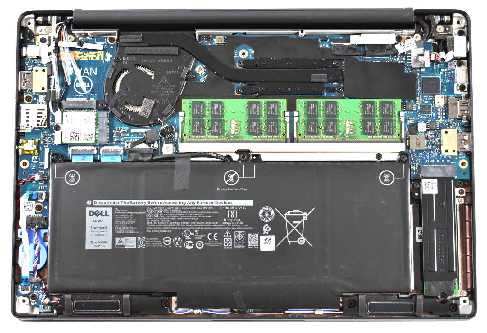 How to replace and fix Dell Latitude 5300 5310 7300 backlit Belgian BE keyboard (Dell Latitude 7300-P99G)